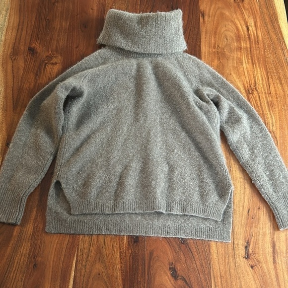 Madewell 100% cashmere optional Turtleneck Sweater - Picture 3 of 8